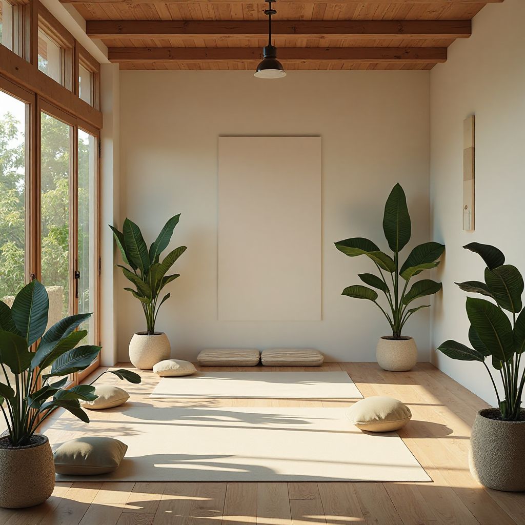 North Flow Yoga Studio Interior